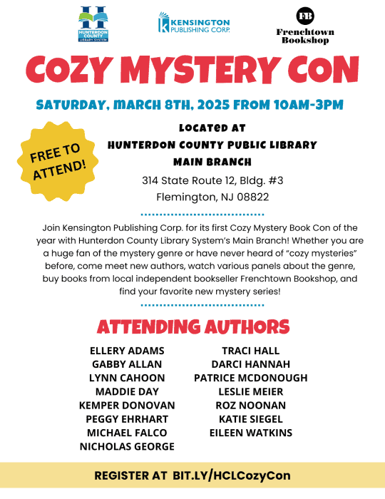 Cozy Mystery Con January 2025